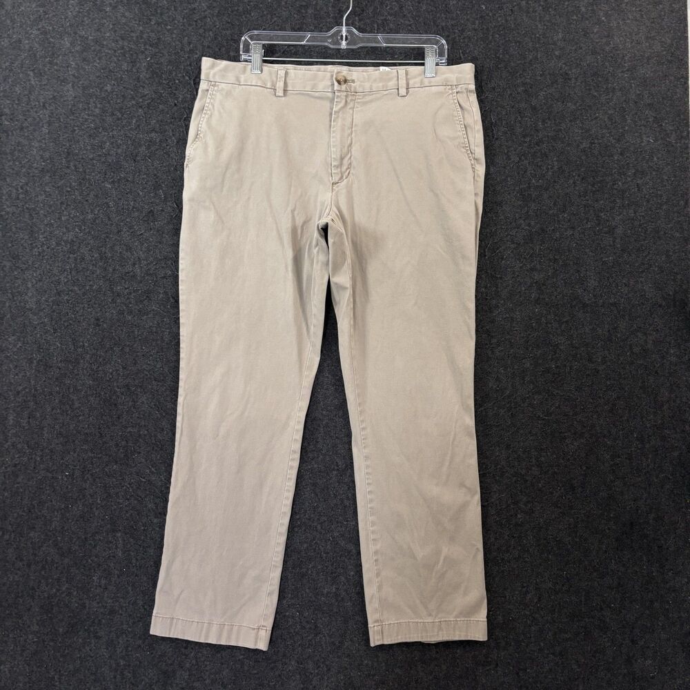 Vineyard Vines Breaker Pants Men's 35x29 Khaki Stretch Chino Casual Preppy